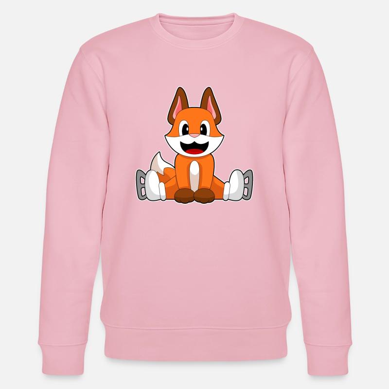 Patins à glace Fox - Sweat bio CHANGER Stanley/Stella Unisexe - rose pâle