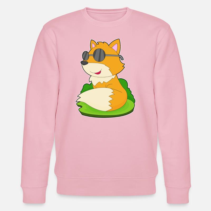 Fuchs Sonnenbrille - Stanley/Stella Unisex Bio-Sweatshirt CHANGER  - Hellrosa