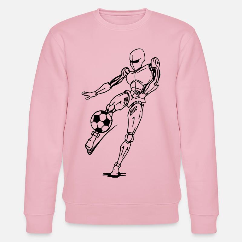 Kick it! - Stanley/Stella Unisex Bio-Sweatshirt CHANGER  - Hellrosa