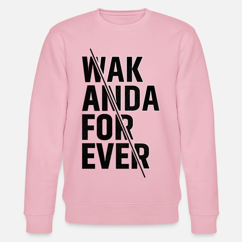Wak anda für immer - Stanley/Stella Unisex Bio-Sweatshirt CHANGER - Hellrosa