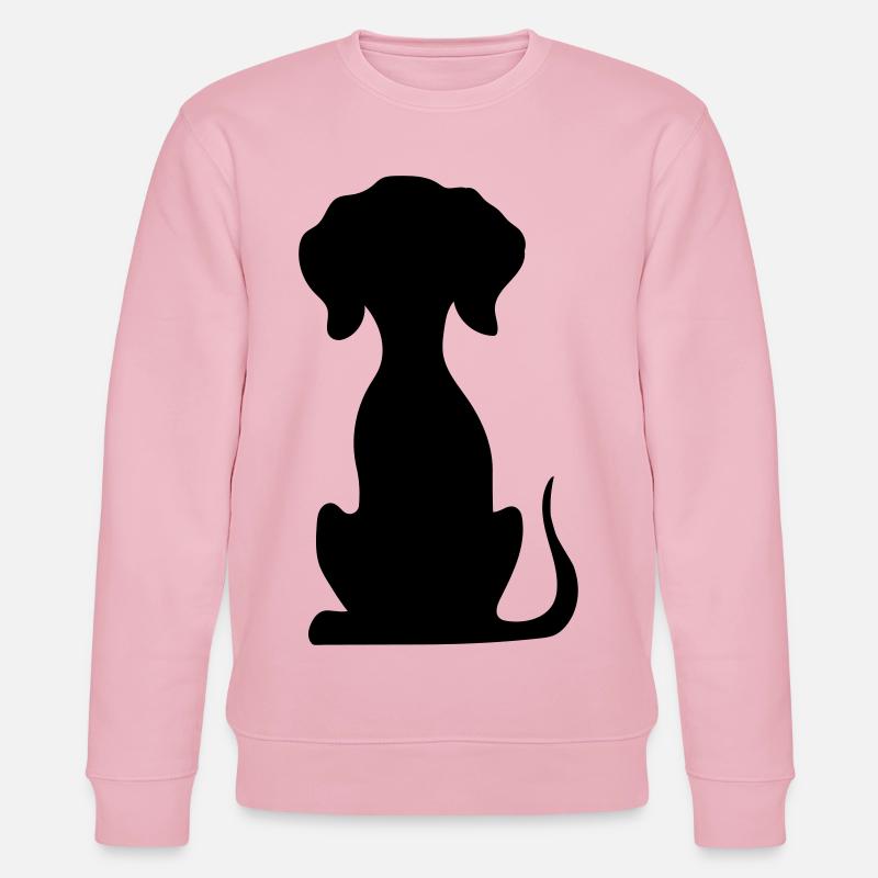 chien - Sweat bio CHANGER Stanley/Stella Unisexe - rose pâle