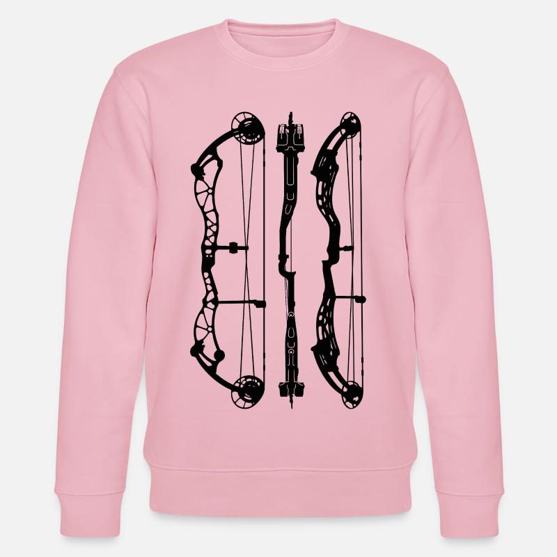 BowtechRekoning_Plans - Stanley/Stella Unisex Bio-Sweatshirt CHANGER  - Hellrosa