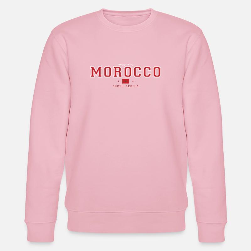 Morocco - Stanley/Stella Unisex Bio-Sweatshirt CHANGER  - Hellrosa