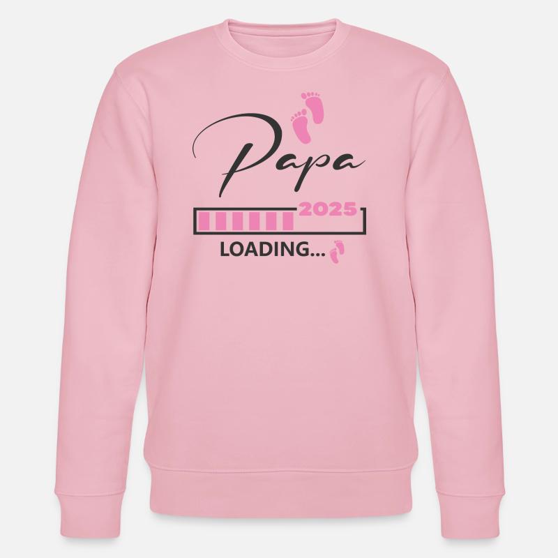 Papa 2025 loading - Stanley/Stella Unisex Bio-Sweatshirt CHANGER  - Hellrosa