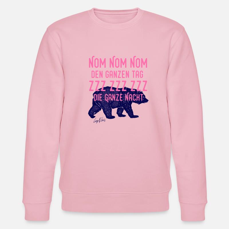 NomNom-Queen - Stanley/Stella Unisex Bio-Sweatshirt CHANGER - Hellrosa