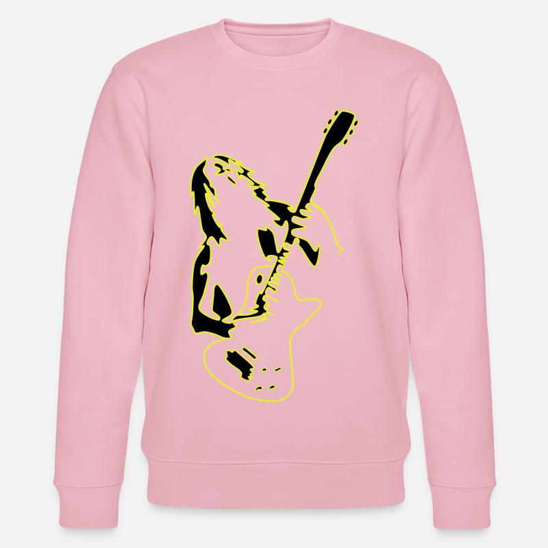 Rock' Roll is life ✔ - Stanley/Stella Unisex Bio-Sweatshirt CHANGER - Hellrosa
