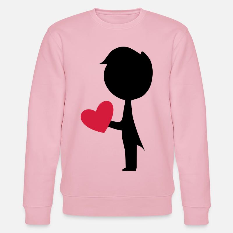 Bräutigam - Stanley/Stella Unisex Bio-Sweatshirt CHANGER - Hellrosa