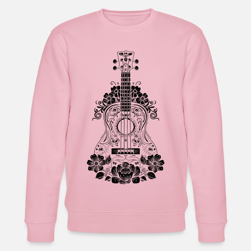 Ukulele - Stanley/Stella Unisex Bio-Sweatshirt CHANGER  - Hellrosa