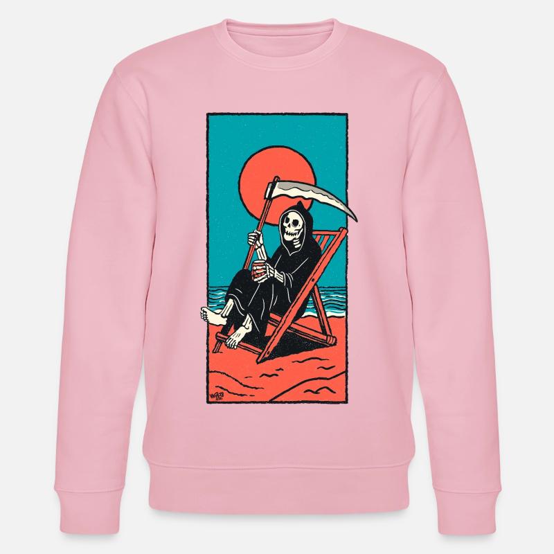 Grimm Relax - Stanley/Stella Unisex Bio-Sweatshirt CHANGER  - Hellrosa
