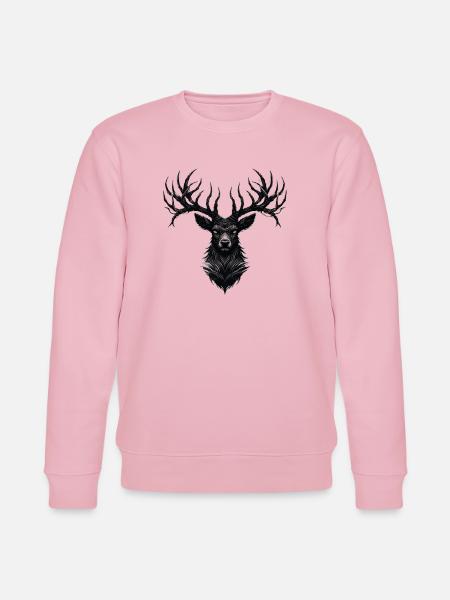 Horns of Darkness - Stanley/Stella Unisex Bio-Sweatshirt CHANGER  - Hellrosa