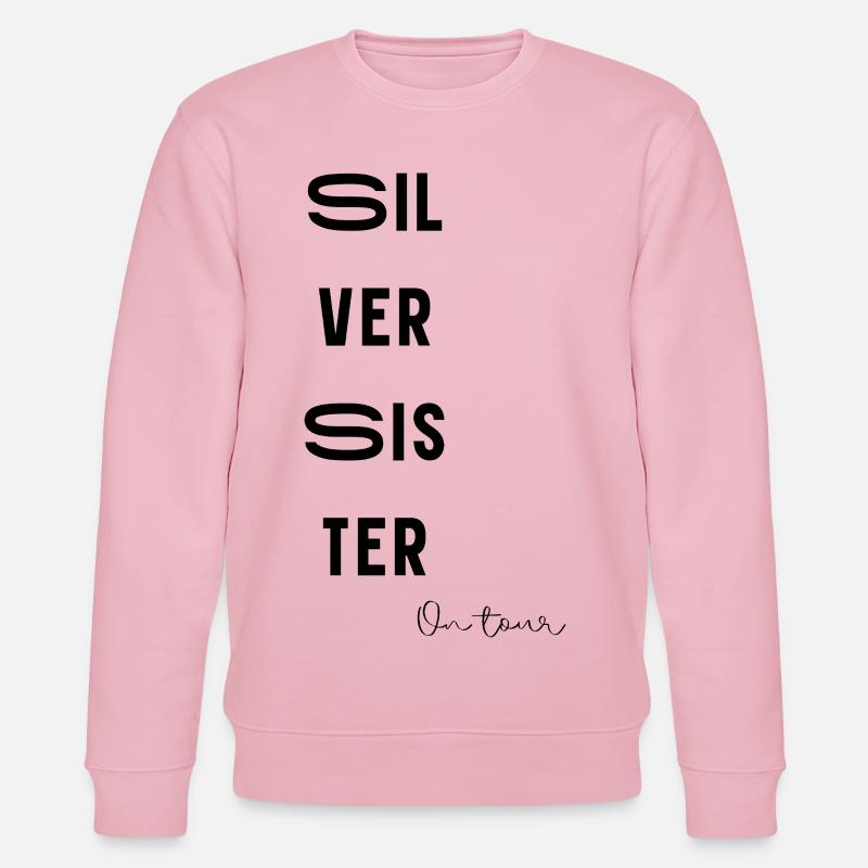 Sil ver on tour - Stanley/Stella Unisex Bio-Sweatshirt CHANGER  - Hellrosa