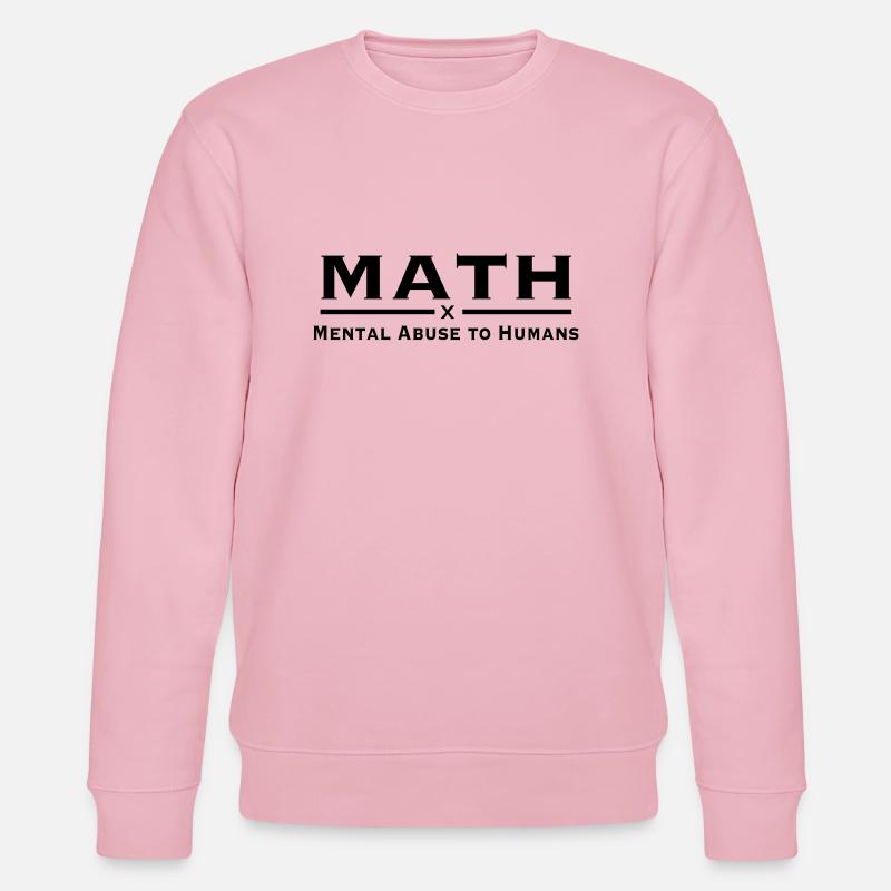 math - Stanley/Stella CHANGER Unisex Organic Sweatshirt - cotton pink