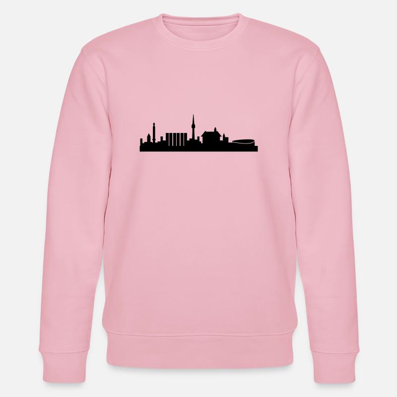 stuttgart - Sweat bio CHANGER Stanley/Stella Unisexe - rose pâle