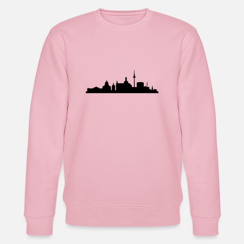 Skyline Mannheim - Stanley/Stella Unisex Bio-Sweatshirt CHANGER  - Hellrosa