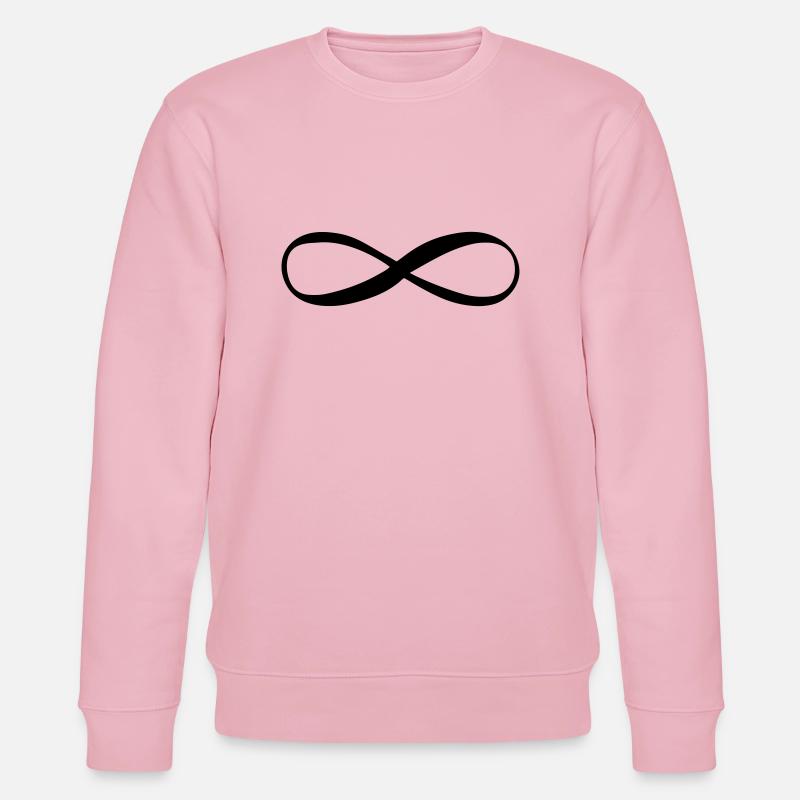 Endless Symbol - Stanley/Stella Unisex Bio-Sweatshirt CHANGER  - Hellrosa