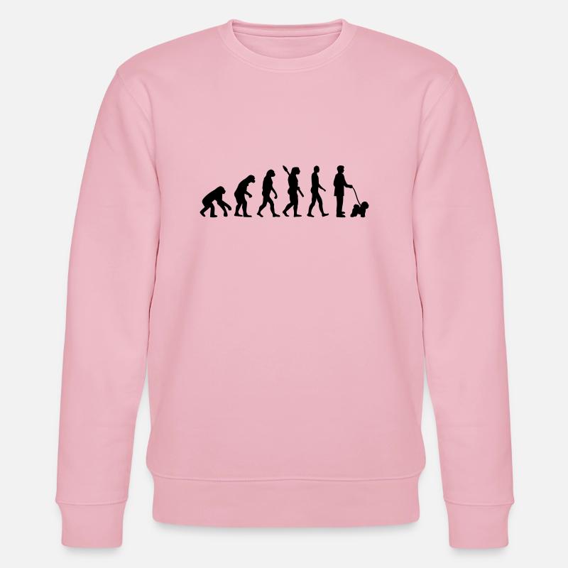 Bichon Frise - Stanley/Stella Unisex Bio-Sweatshirt CHANGER  - Hellrosa