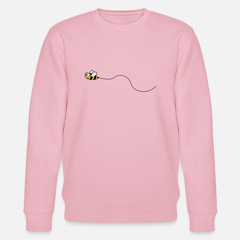 biene_3c - Stanley/Stella Unisex Bio-Sweatshirt CHANGER  - Hellrosa