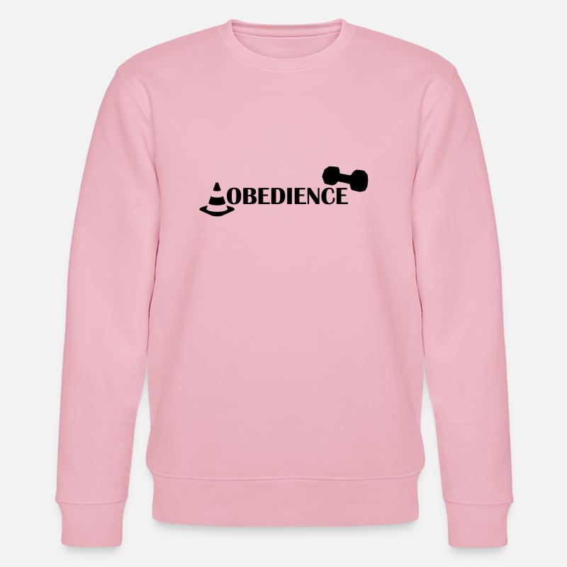 Obedience - Stanley/Stella Unisex Bio-Sweatshirt CHANGER  - Hellrosa
