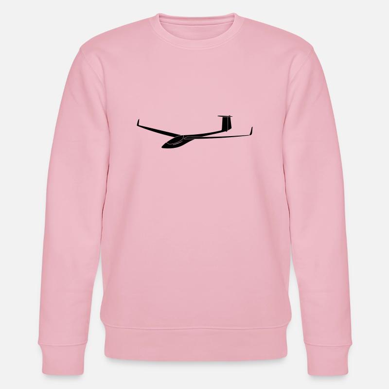ASG29 Segelflugzeug - Stanley/Stella Unisex Bio-Sweatshirt CHANGER  - Hellrosa