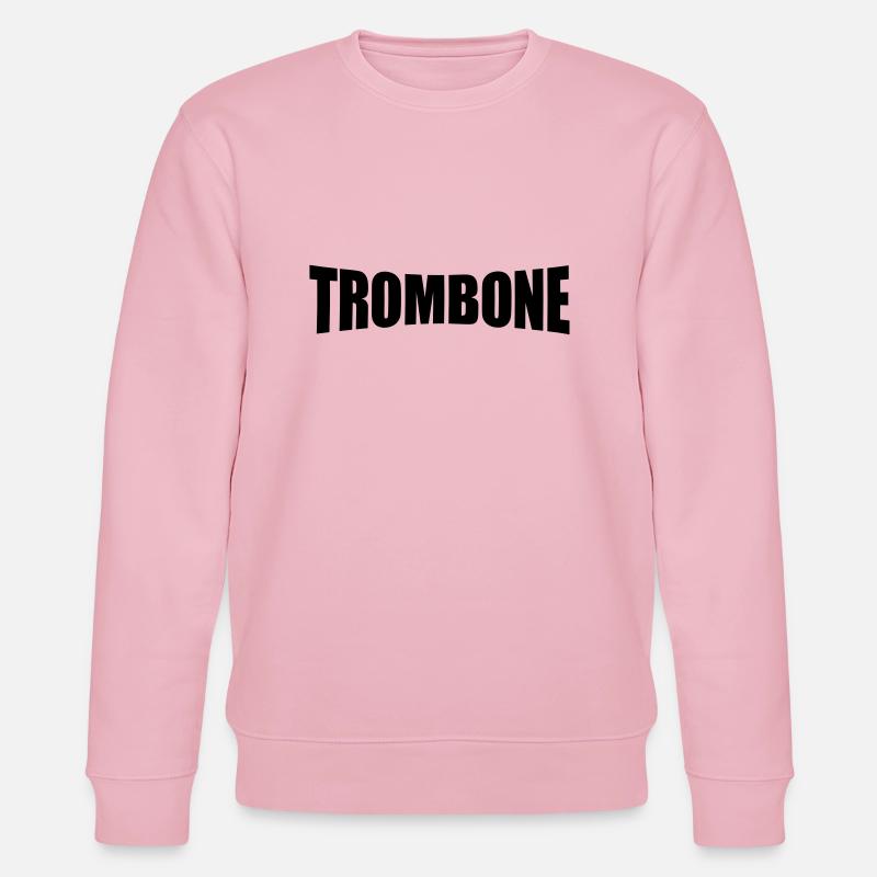 trombone - Stanley/Stella CHANGER Unisex Organic Sweatshirt - cotton pink