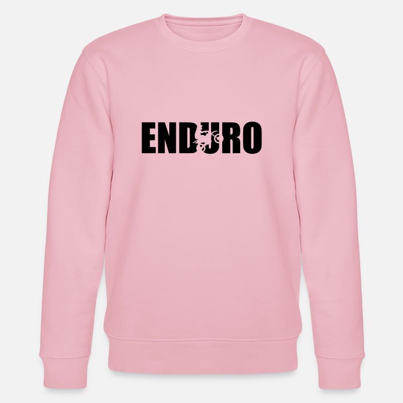 Enduro - Sweat bio CHANGER Stanley/Stella Unisexe - rose pâle