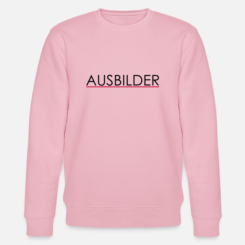 ausbilder - Stanley/Stella Unisex Bio-Sweatshirt CHANGER  - Hellrosa