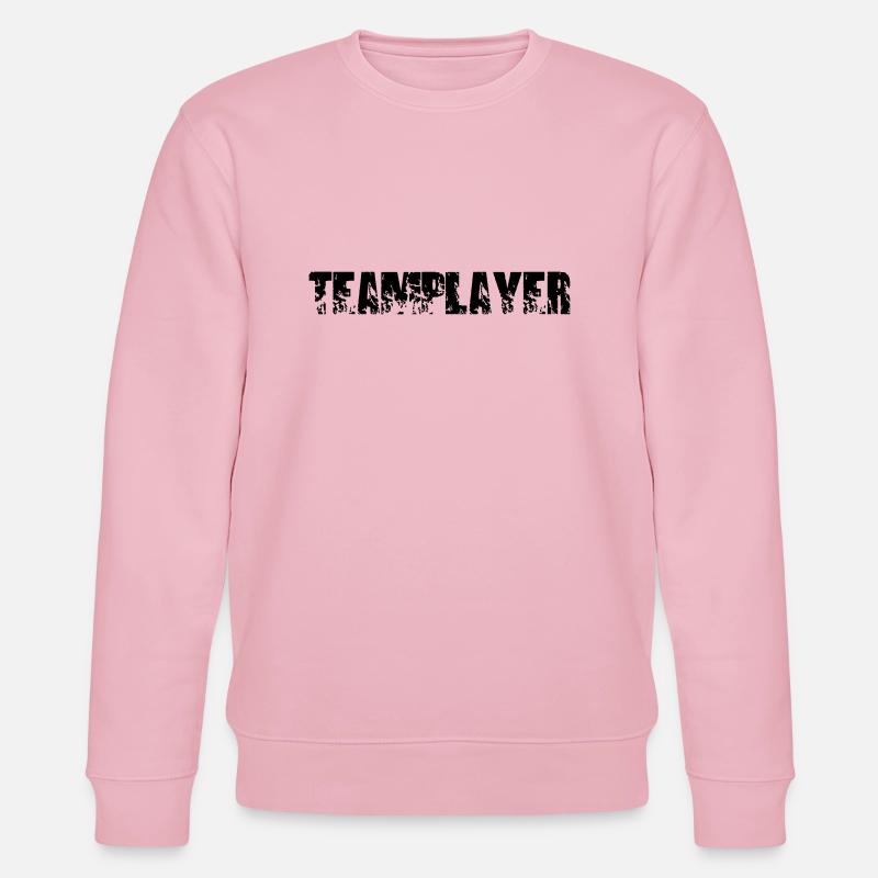 teamplayer - Stanley/Stella Unisex Bio-Sweatshirt CHANGER  - Hellrosa