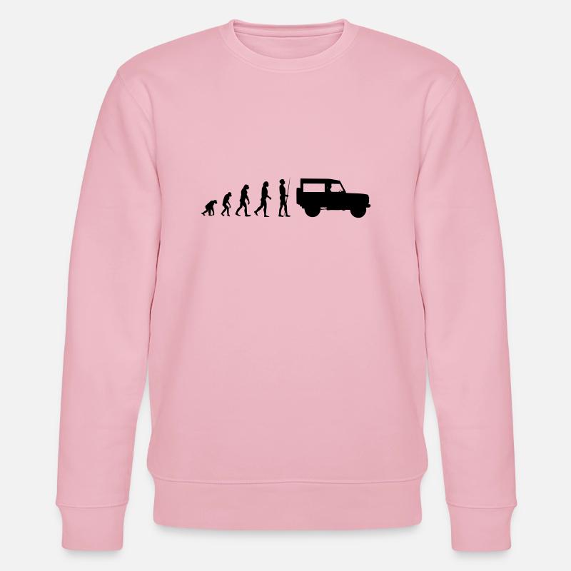 landroverevolution - Stanley/Stella Unisex Bio-Sweatshirt CHANGER  - Hellrosa
