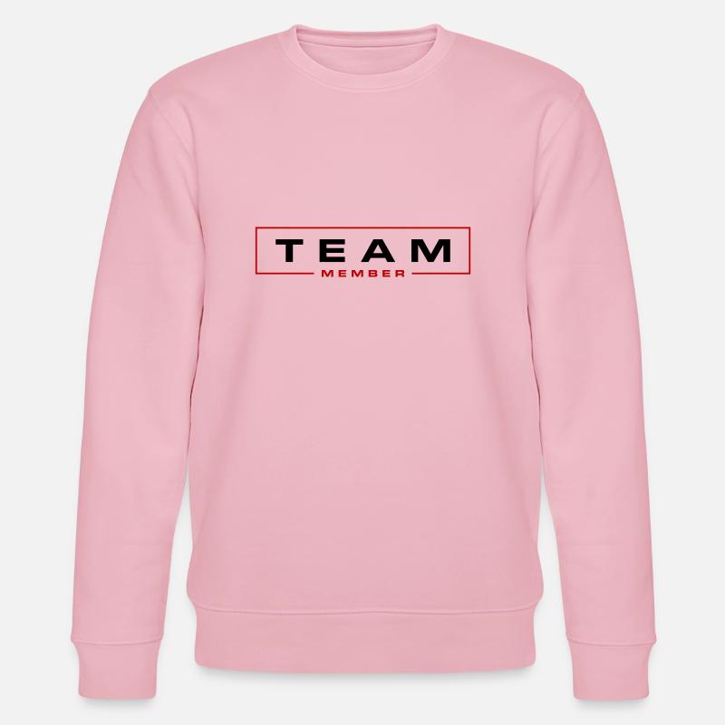 Équipier - Sweat bio CHANGER Stanley/Stella Unisexe - rose pâle