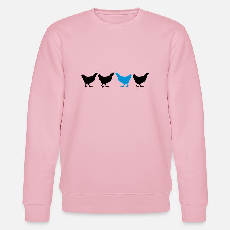 Be Different Hhs - Stanley/Stella CHANGER Unisex Organic Sweatshirt - cotton pink