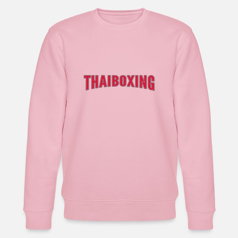 Thaiboxing - Stanley/Stella Unisex Bio-Sweatshirt CHANGER  - Hellrosa
