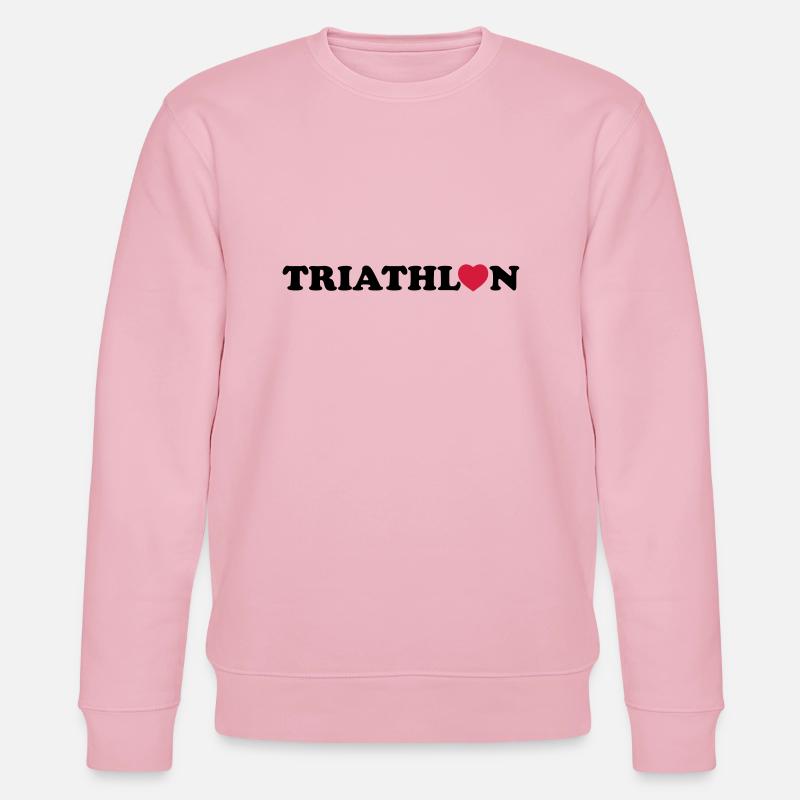 triathlon - Stanley/Stella Unisex Bio-Sweatshirt CHANGER  - Hellrosa
