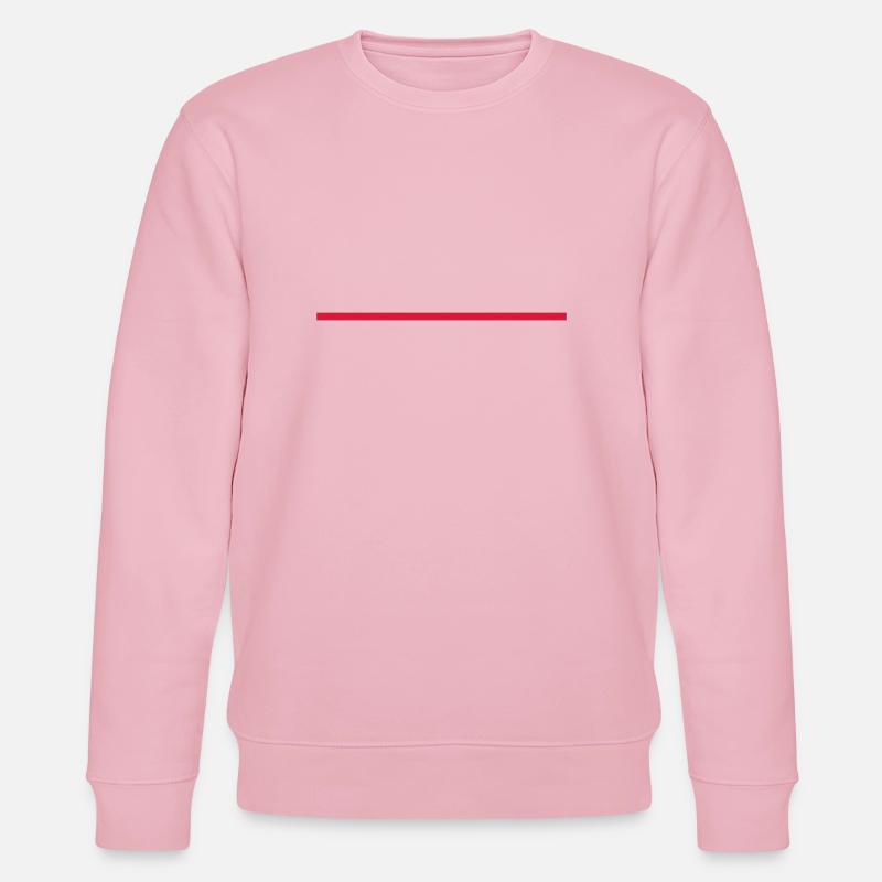 Linie - Stanley/Stella Unisex Bio-Sweatshirt CHANGER  - Hellrosa