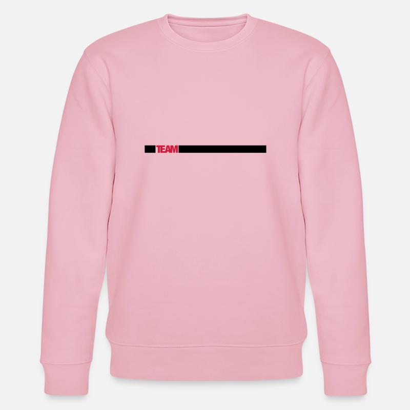 Équipe - Sweat bio CHANGER Stanley/Stella Unisexe - rose pâle