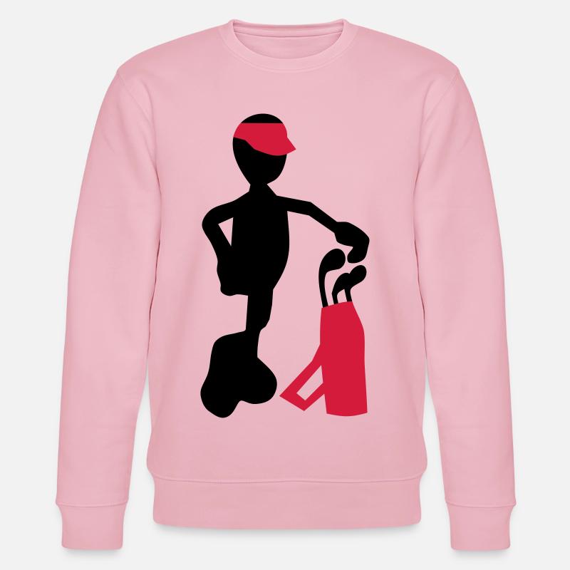 golf - Sweat bio CHANGER Stanley/Stella Unisexe - rose pâle