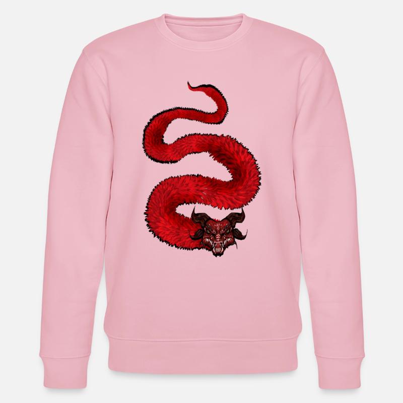 dragon - Sweat bio CHANGER Stanley/Stella Unisexe - rose pâle