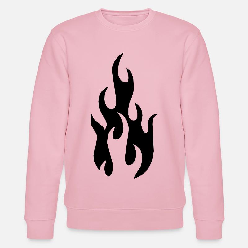 Flamme - Stanley/Stella Unisex Bio-Sweatshirt CHANGER  - Hellrosa