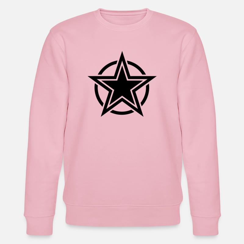 star - Stanley/Stella Unisex Bio-Sweatshirt CHANGER  - Hellrosa