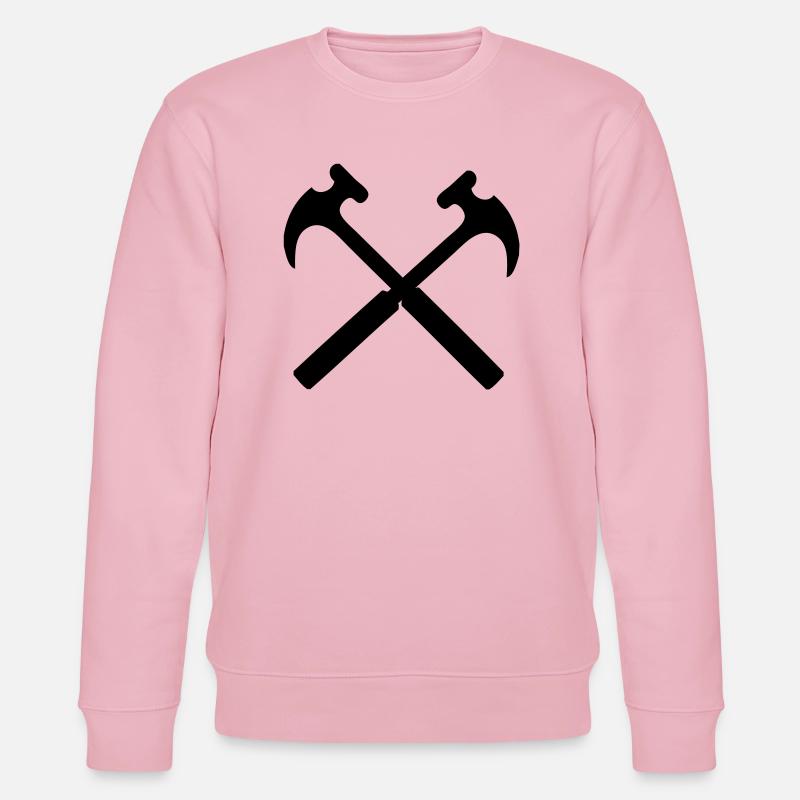 Hammer - Stanley/Stella Unisex Bio-Sweatshirt CHANGER  - Hellrosa
