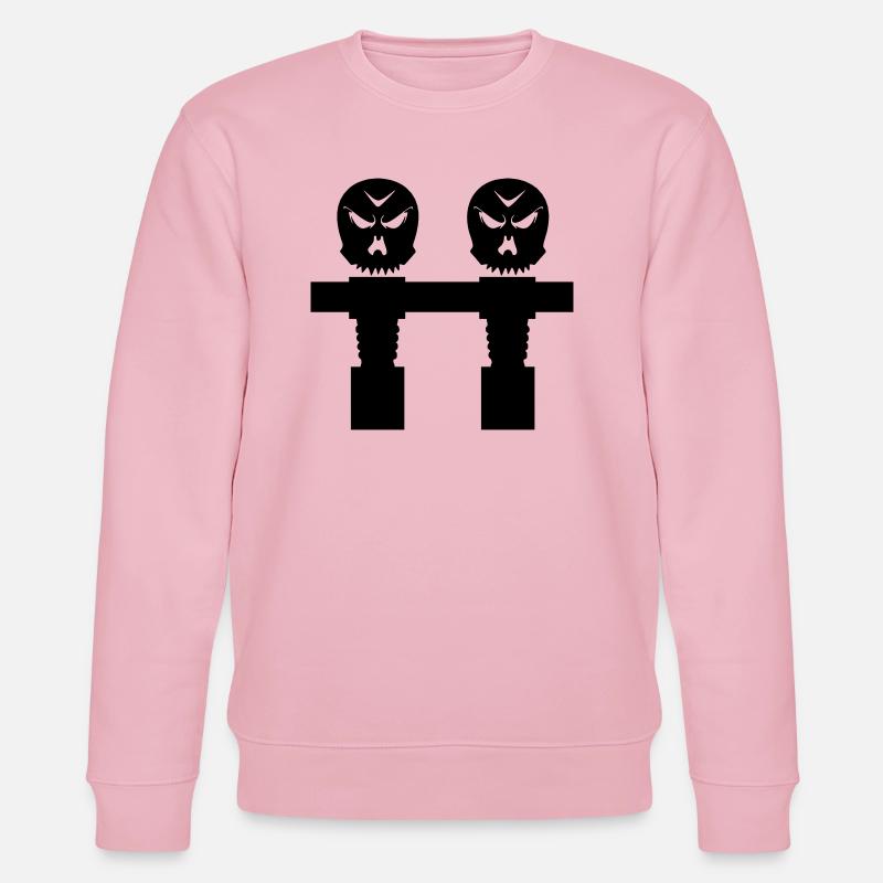 tischkicker - tischfußball - tischfussball - Stanley/Stella Unisex Bio-Sweatshirt CHANGER  - Hellrosa