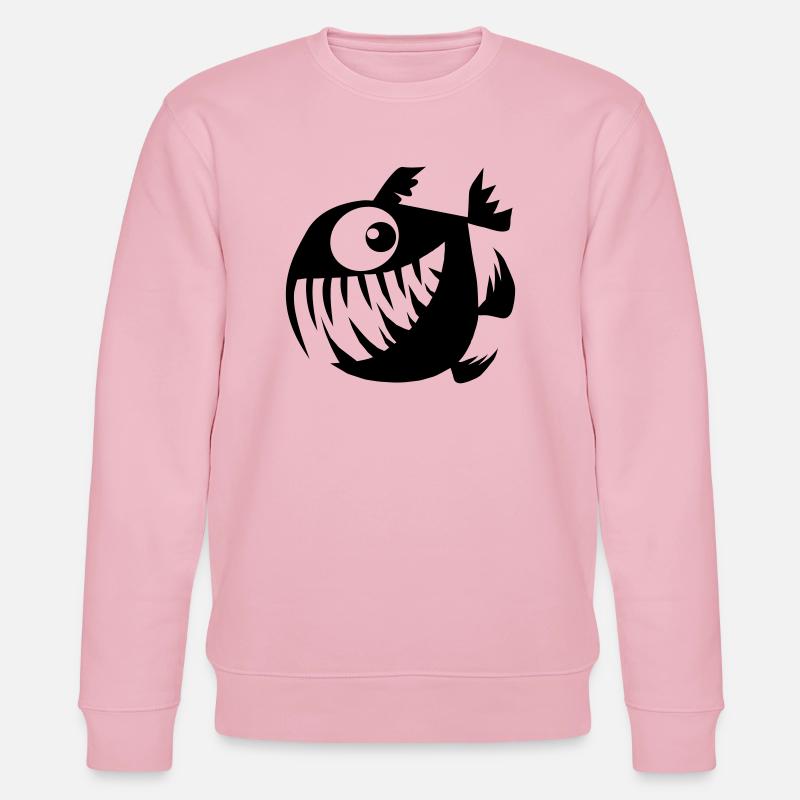 Frohe Perry - Stanley/Stella Unisex Bio-Sweatshirt CHANGER  - Hellrosa