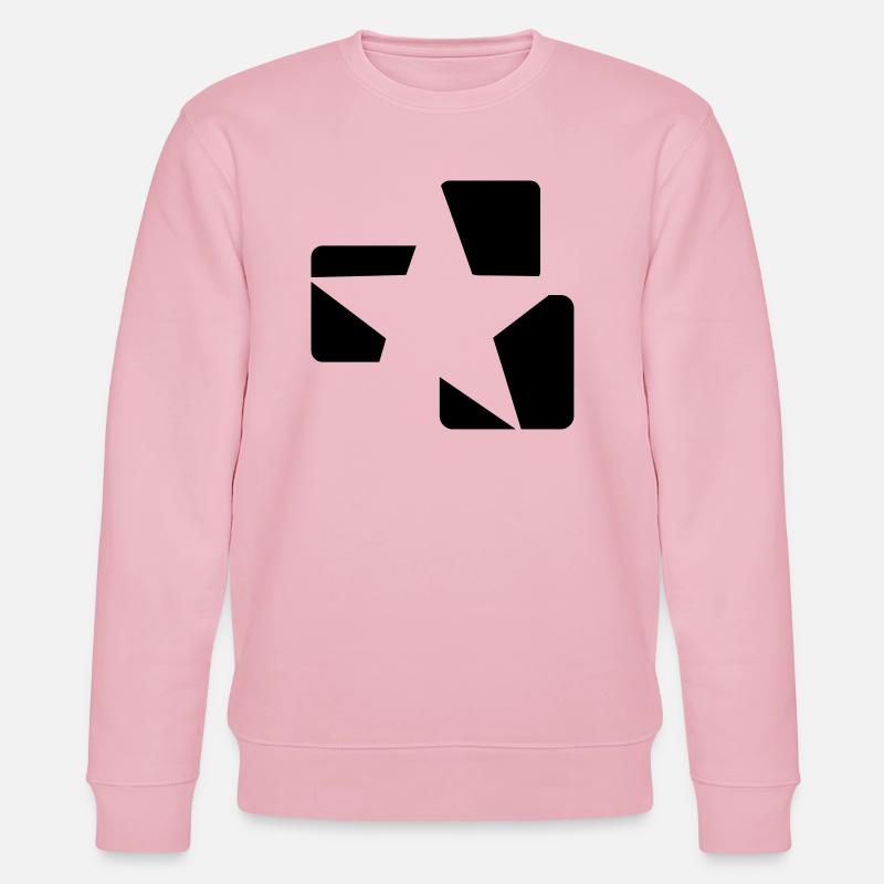 Stern / Stern / Estrella - Stanley/Stella Unisex Bio-Sweatshirt CHANGER  - Hellrosa