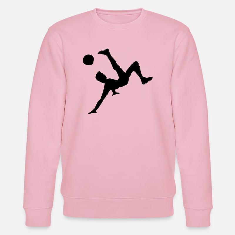 Fußball - Stanley/Stella Unisex Bio-Sweatshirt CHANGER  - Hellrosa