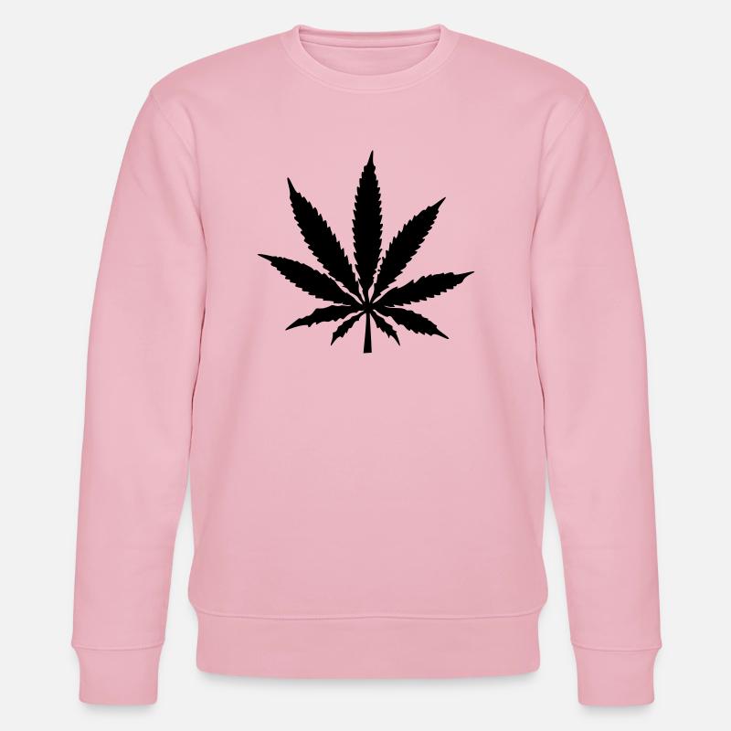 hanf - Stanley/Stella Unisex Bio-Sweatshirt CHANGER  - Hellrosa