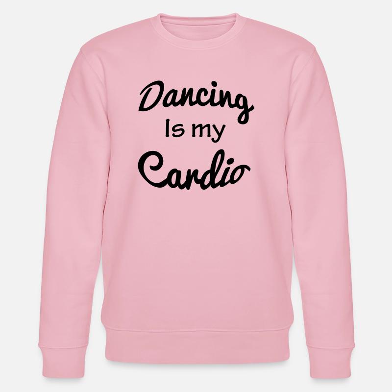 Dancing - Stanley/Stella Unisex Bio-Sweatshirt CHANGER  - Hellrosa