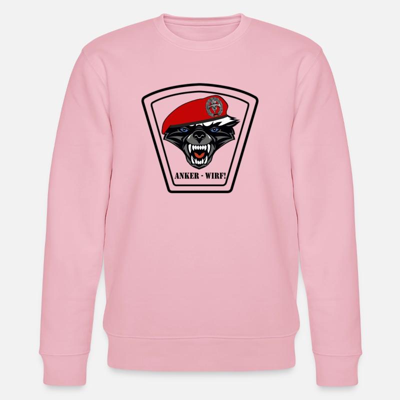 Pioniere - Stanley/Stella Unisex Bio-Sweatshirt CHANGER  - Hellrosa