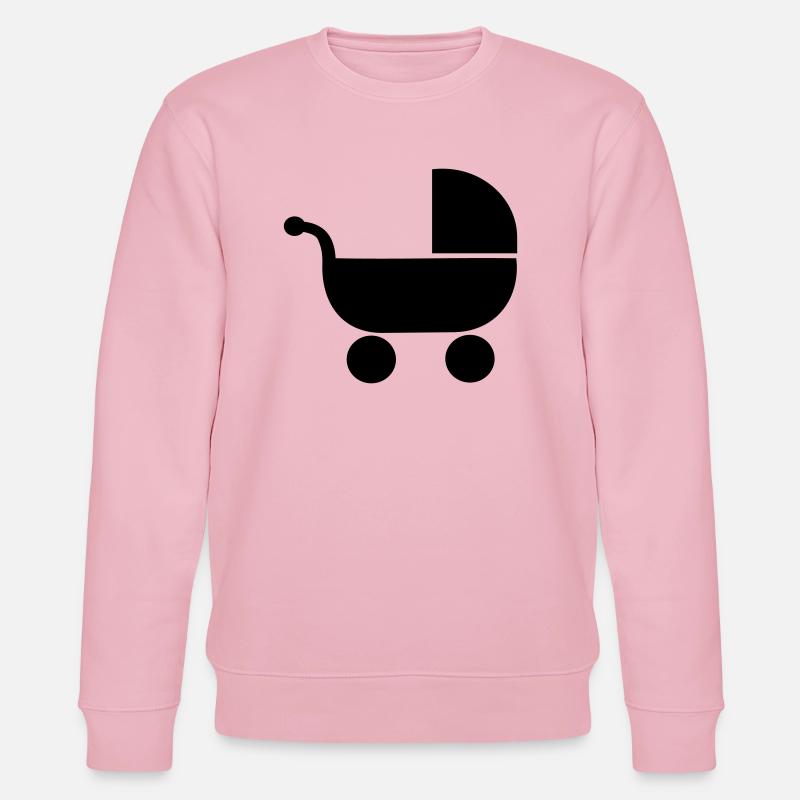 Bébé - Sweat bio CHANGER Stanley/Stella Unisexe - rose pâle