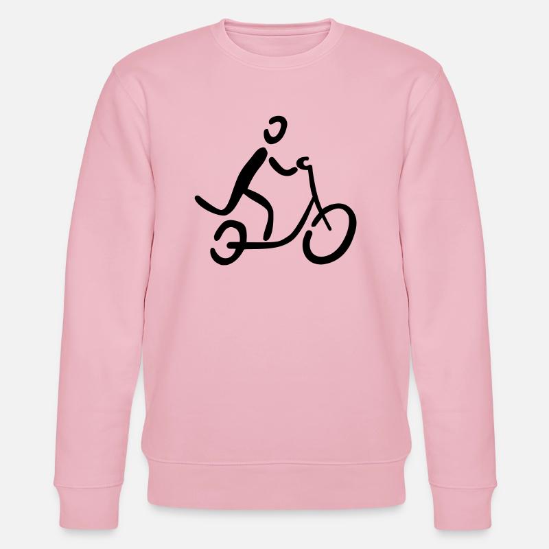 Kickbike - Stanley/Stella Unisex Bio-Sweatshirt CHANGER  - Hellrosa