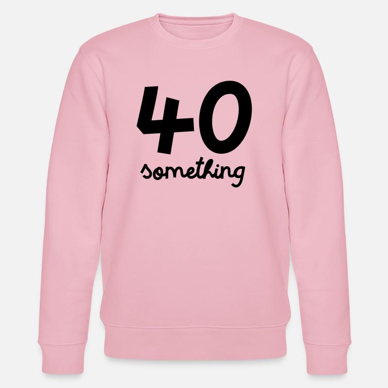 40 Something - Sweat bio CHANGER Stanley/Stella Unisexe - rose pâle