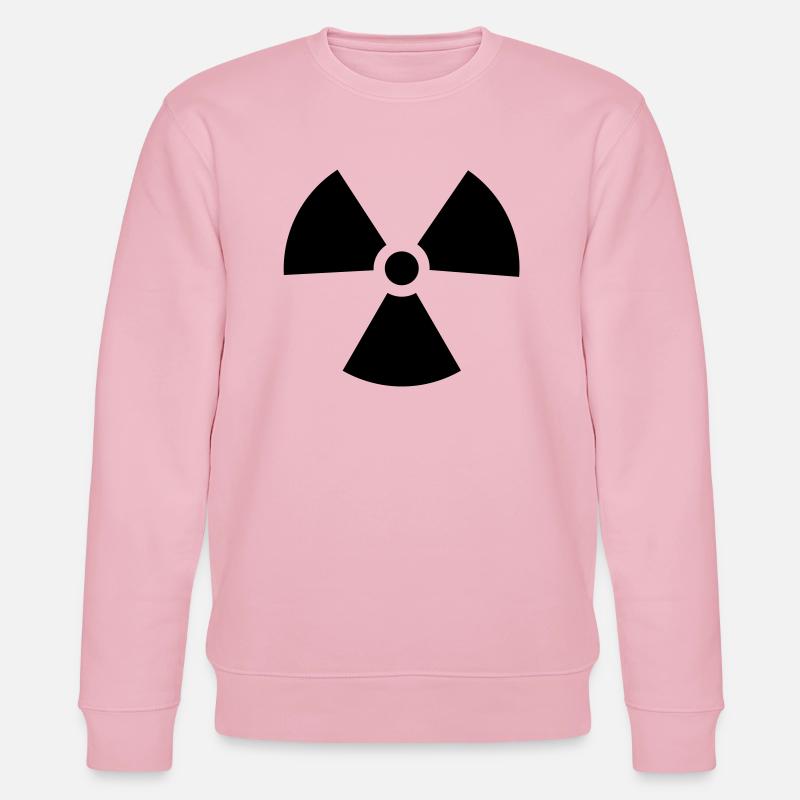 atomzeichen - Stanley/Stella Unisex Bio-Sweatshirt CHANGER  - Hellrosa